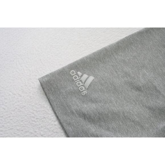 Adidas Golf Polo PrimeGreen Gray Short Sleeve Athletic Golf Shirt Mens Sz Medium - Picture 6 of 8